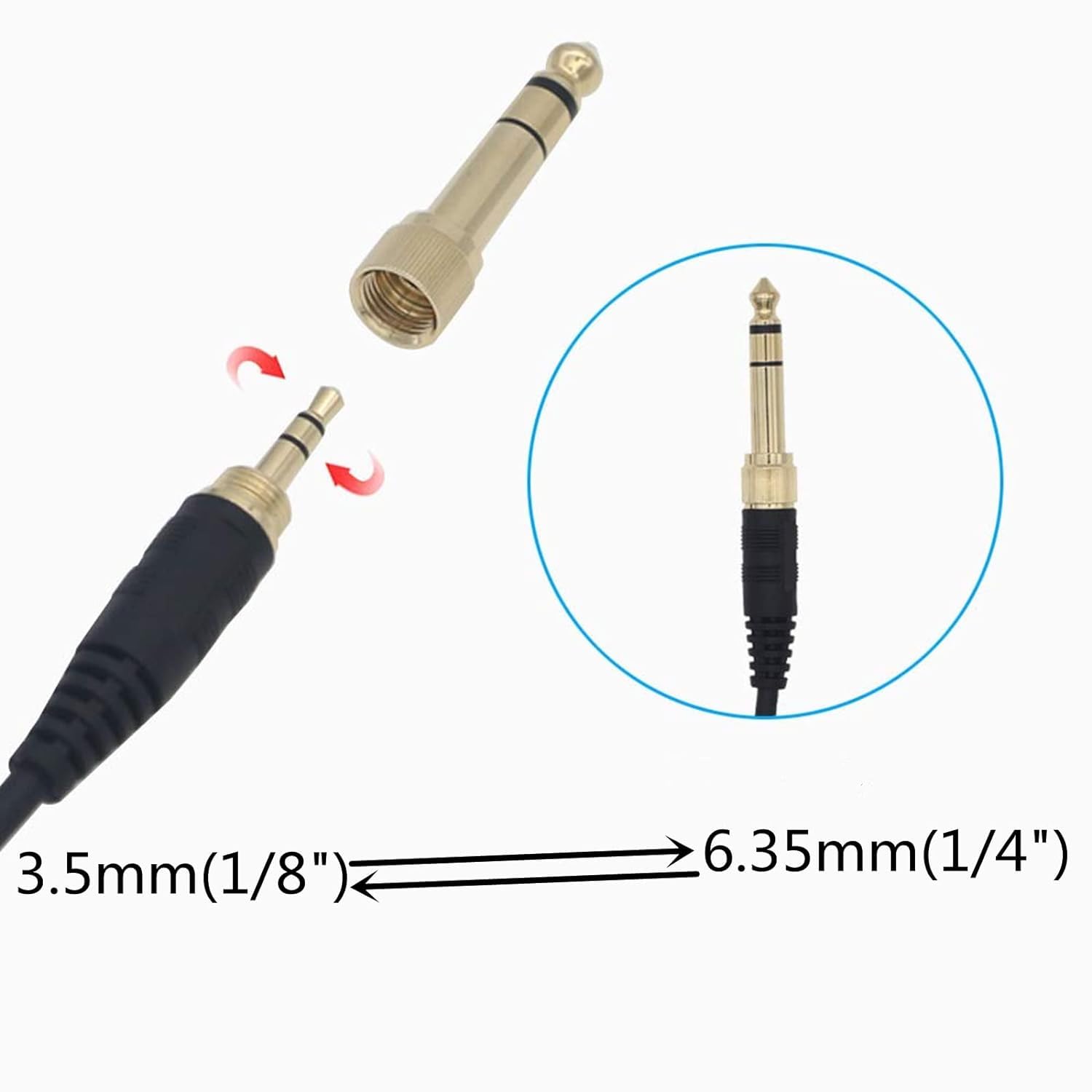 Amazon.com: Saipomor Coiled Audio Cable Replacement for Sennheiser